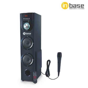 Inbase Bluetooth Speaker 80 Watt HD Sound Output (Boom solo, Black)