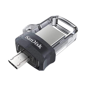 SanDisk Ultra Dual Drive 64 GB OTG Drive (Black, Type A to Micro USB)