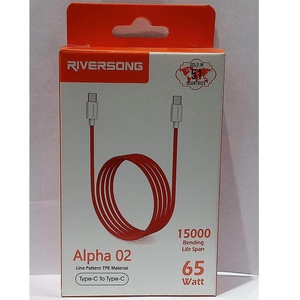 Riversong Alpha 02 65 Watt Type-C To Type-C Cables