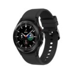 Samsung Galaxy Watch 4 Classic 42mm (3.04 cm) SM-R880NZKAINU Bluetooth with 5ATM Rating, Up to 40 Hours Battery Life, Wear OS (Black)