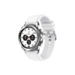 SAMSUNG Galaxy Watch4 Classic Bluetooth(4.2cm) (Silver Strap, Free Size)