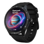 Fastrack Jupitor R2 Smartwatch With AI Voice Assistant | Single Sync BT Calling (Black)