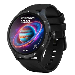 Fastrack Jupitor R2 Smartwatch With AI Voice Assistant | Single Sync BT Calling (Black)